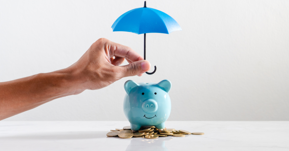What safety net do income protection plans offer if a client’s income drops?