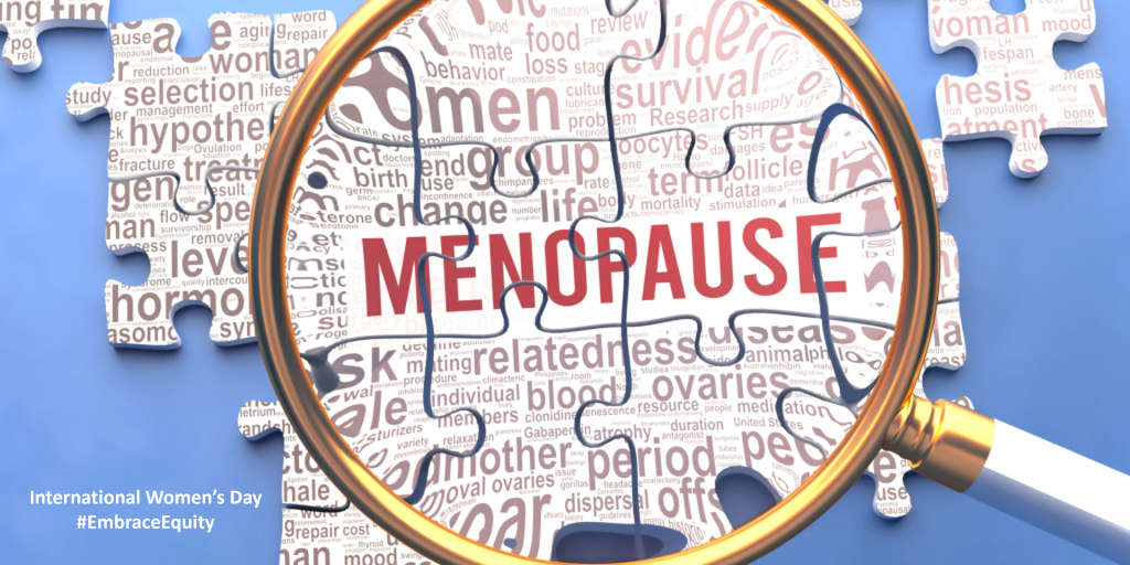 How do protection products cover women during menopause?