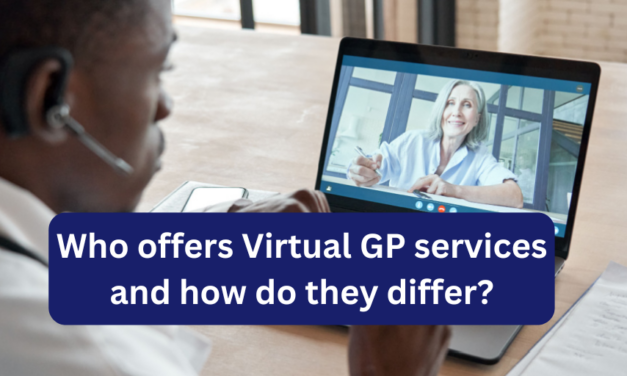 Who offers Virtual GP services and how do they differ?