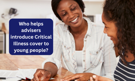 Who helps advisers introduce Critical Illness cover to young people?