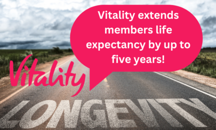 Vitality extends members life expectancy by up to five years