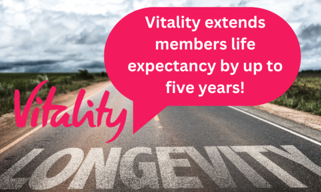 Vitality extends members life expectancy by up to five years