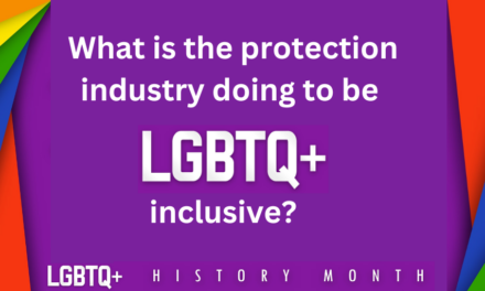 What is the protection industry doing to be LGBTQ+ inclusive?