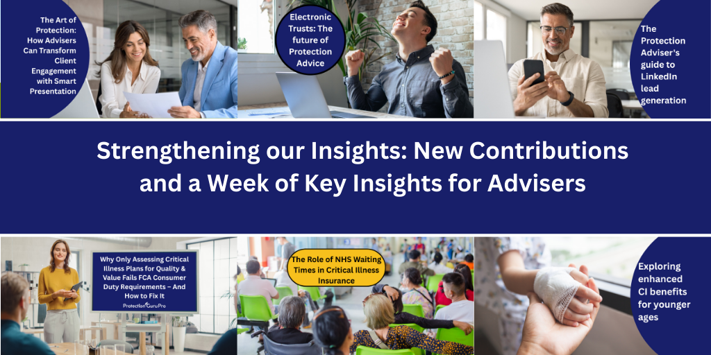 Strengthening our Insights: New Contributions and a Week of Key Insights for Advisers