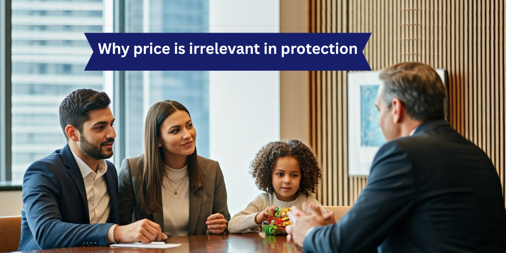 Why price is irrelevant in protection