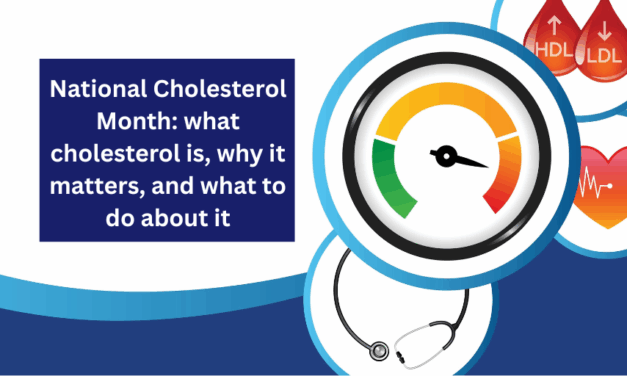 National Cholesterol Month: what cholesterol is, why it matters, and what to do about it