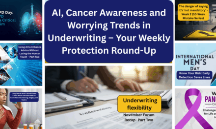 AI, Cancer Awareness and Worrying Trends in Underwriting – Your Weekly Protection Round-Up