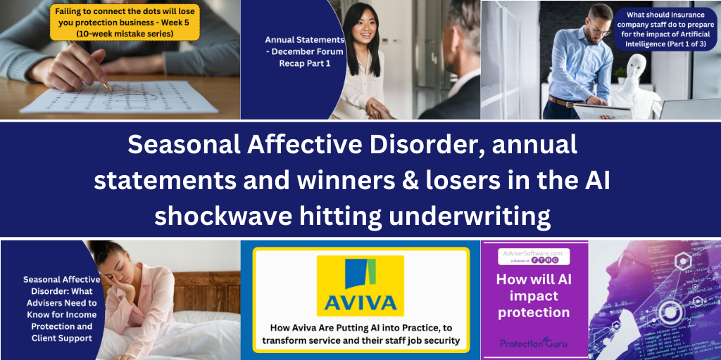 Seasonal Affective Disorder, annual statements and winners & losers in the AI shockwave hitting underwriting