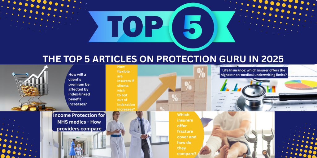 The top 5 articles on Protection Guru in 2025