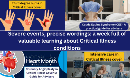 Severe events, precise wordings: a week full of valuable learning about Critical Illness conditions