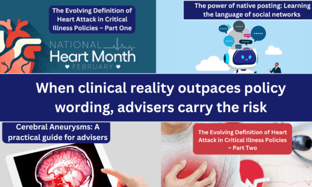 When clinical reality outpaces policy wording, advisers carry the risk