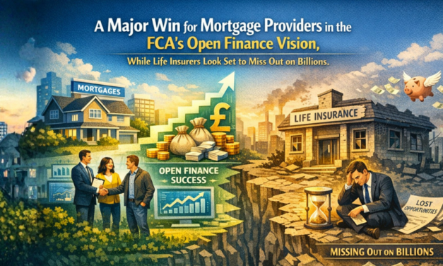 A major win for mortgage providers in the FCA’s Open Finance vision, while life insurers look set to miss out on billions.