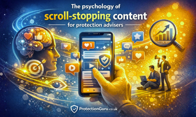 The psychology of scroll-stopping content for protection advisers