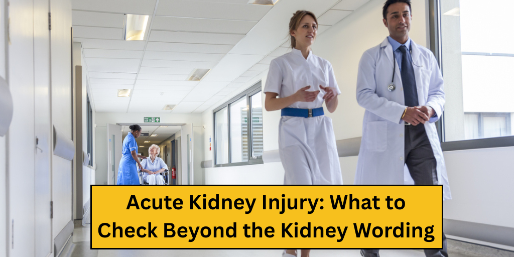 Acute Kidney Injury: What to Check Beyond the Kidney Wording