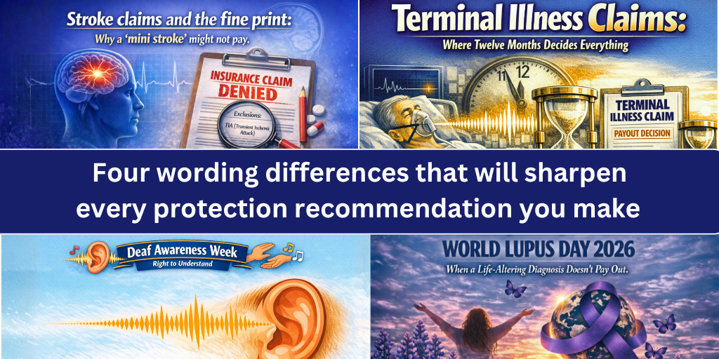 Four wording differences that will sharpen every protection recommendation you make 