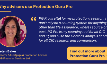 Running a Legacy Critical Illness Comparison in Protection Guru Pro